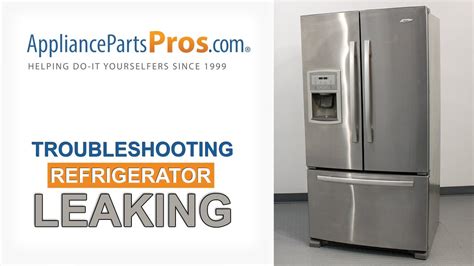 kenmore fridge leaking water|Refrigerator Leaking Water: Top 8 Reasons and Fixes for。